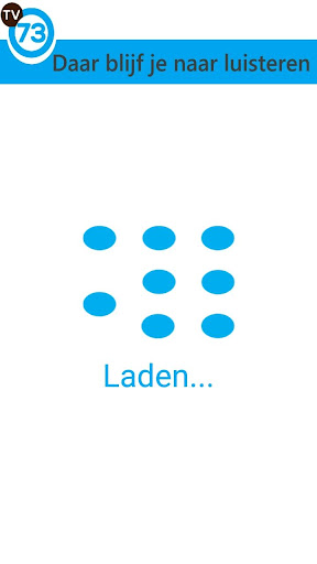Android application Radio73 screenshort