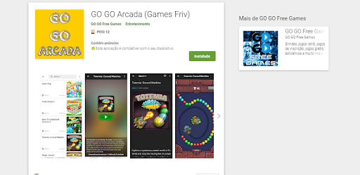 Go Go Arcada Games Friv التطبيقات على Google Play