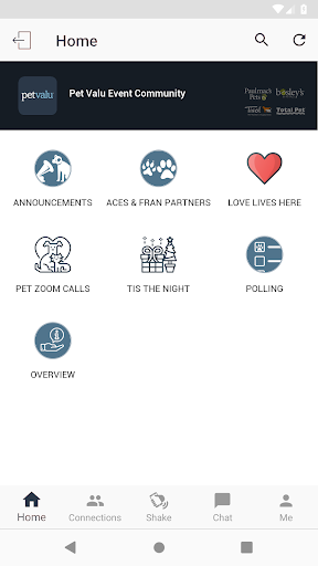 Pet Valu Company Events Screen 3