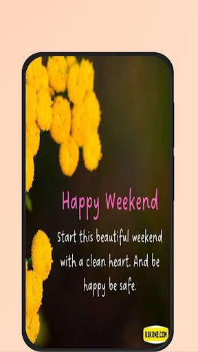 happy weekend greetings Screen 3