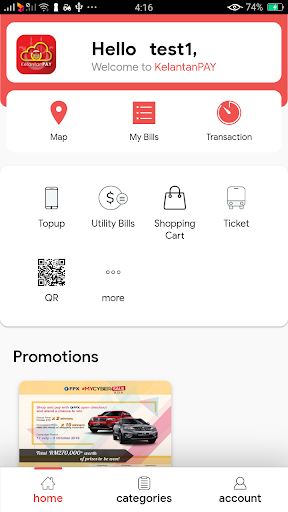 KelantanPay Screen 3