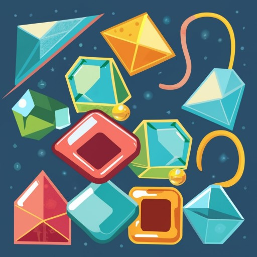 Jewels Puzzling Block Also logo