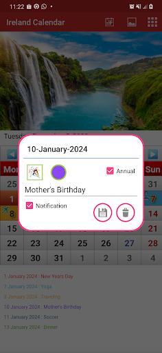 Ireland Calendar 2024 Screen 2