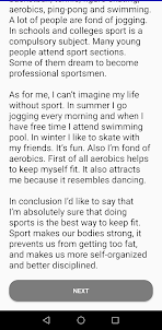 Sport is my life