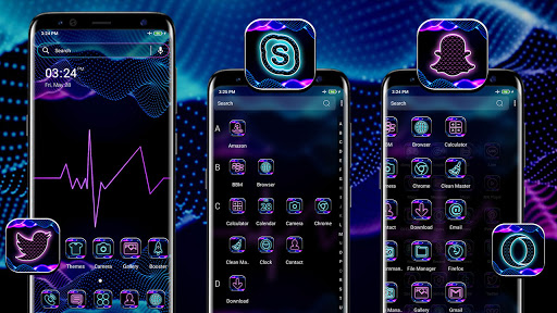 Heartbeat Pulse Launcher Theme Screen 2