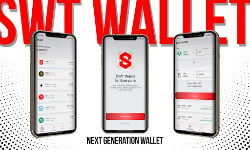 Android application SWT Wallet screenshort