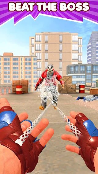 Spider Rope Hero: Super Robot - Screenshot 3