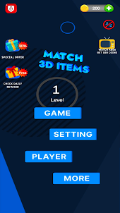 Match 3D Item