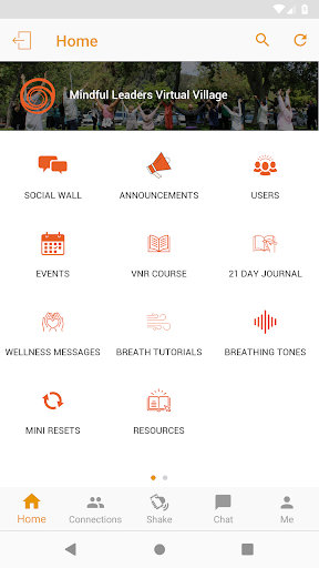 Mindful Leaders Project App Screen 3
