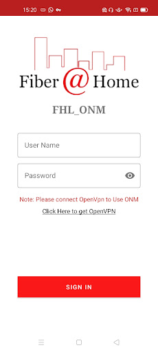 Android application FHL_O&M screenshort