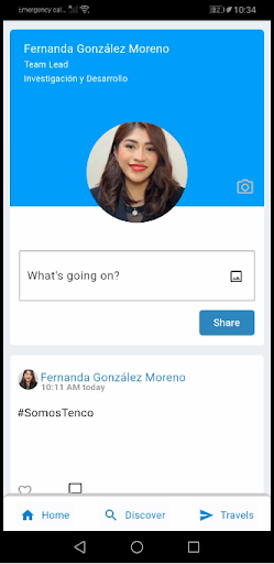Simon-e App Screen 2