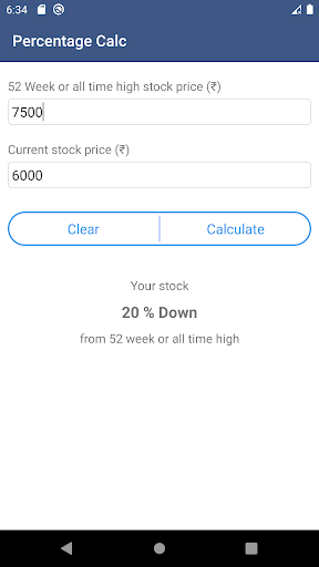 Stock Average Calculator 5