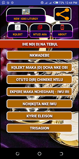 Anglican Igbo Liturgy Screen 2