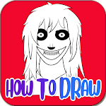 Cover Image of Descargar How To Draw Horror Step By Step With Tutorial 1.1 APK