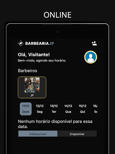 Android application JP Barbershop screenshort
