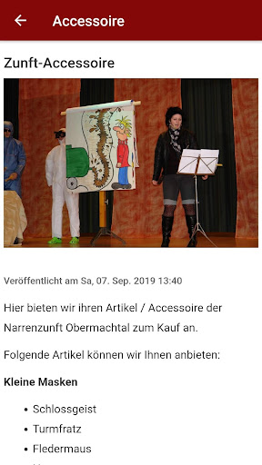 Narrenzunft Obermarchtal Screen 3