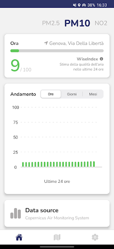 Android application ido - Wiseair screenshort