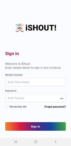 iSHOUT! Screen 2