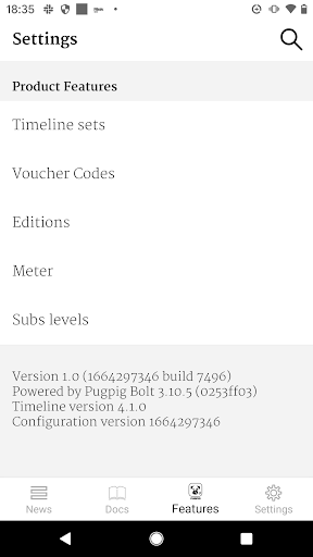 Product demo app Screen 3