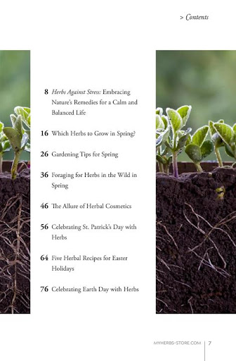 Screenshot of My Herbs Magazine