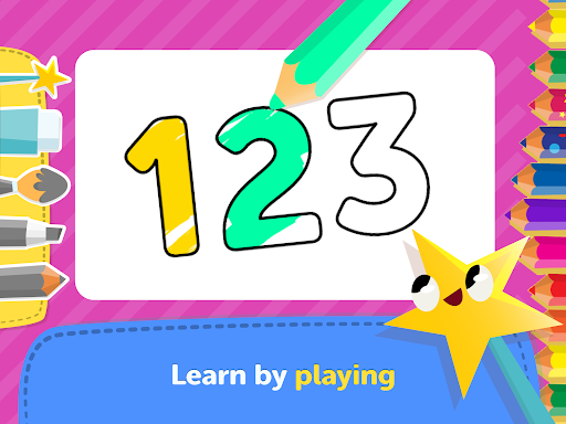 Screenshot of Coloring Book by PlayKids