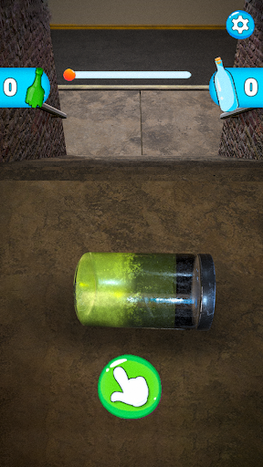 Bottle on Stairs: Rolling Down Screen 2