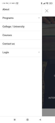 MKP overseas education Screen 2