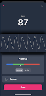 Heart Rate Monitor Screenshot