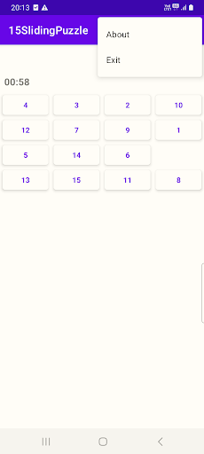 15SlidingPuzzle Screen 3