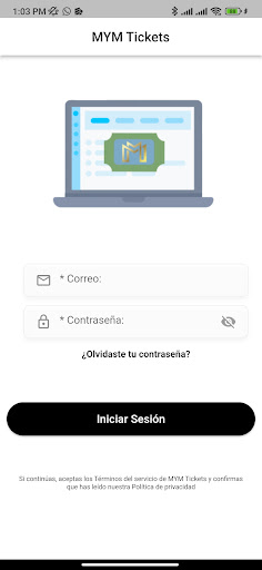 MYM Tickets Screen 2