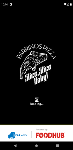 Android application Parrinos Pizza screenshort