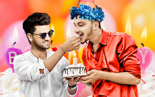 Android application Birthday photo editor frames screenshort