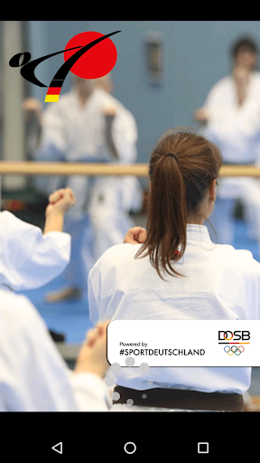 Android application Deutscher Karate Verband screenshort