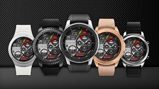 Android application Sense red For Wear OS screenshort