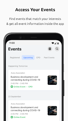 Event Pro Connect Screen 2
