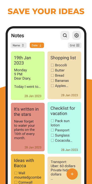 Notes, to-do lists - 92 - (Android)