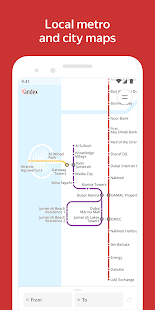 Yandex.Metro u2014 detailed metro maps and route times screenshots 6