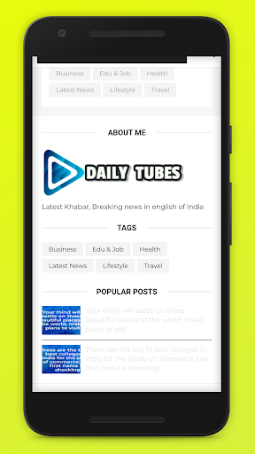 DailyTubes Screenshot 3 - AppWisp.com