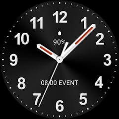 Casual Analog Watch Face