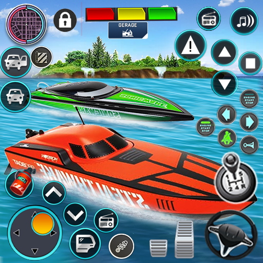 Crazy Boat Racing: Boat games 2.0 Icon