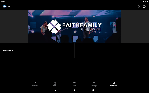 Screenshot of Faith Family Church - Baytown