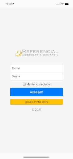 Android application Referencial Assessoria screenshort