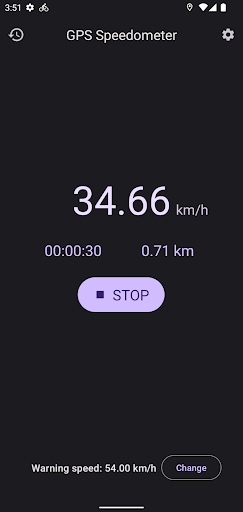 GPS Speedometer - Odometer Screen 2