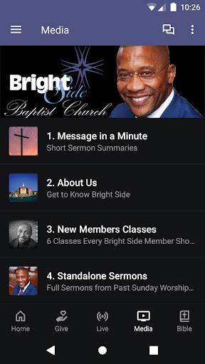 Bright Side Baptist Lancaster Screen 2