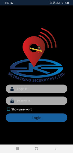 Android application SK Tracking screenshort