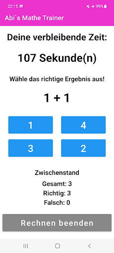 Abi´s Mathe Trainer Screen 2
