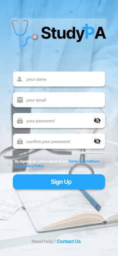 StudyPA Screen 2