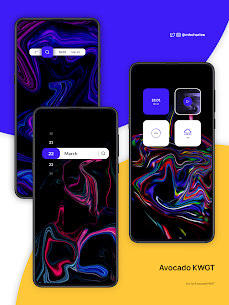 Abacate KWGT APK 5