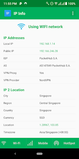 My IP Screen 2