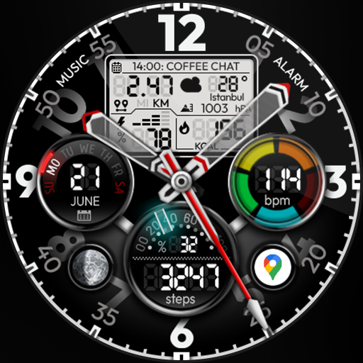 Hybrid Power - Watch Face logo